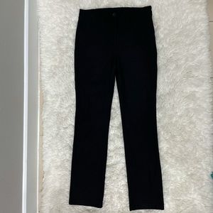 Boot Cut Black Stretch Slacks